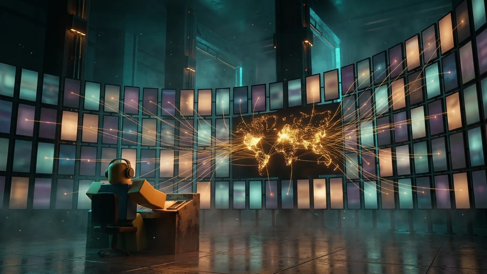 Creator Discovery — a wall of creator feeds